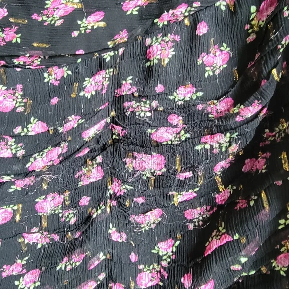 Shoshanna Vivine Tossed Rose Gown - Picture 6 of 10